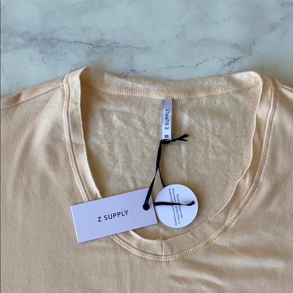 Premium Fleece Deep Neck Rosewater - Picture 3 of 4